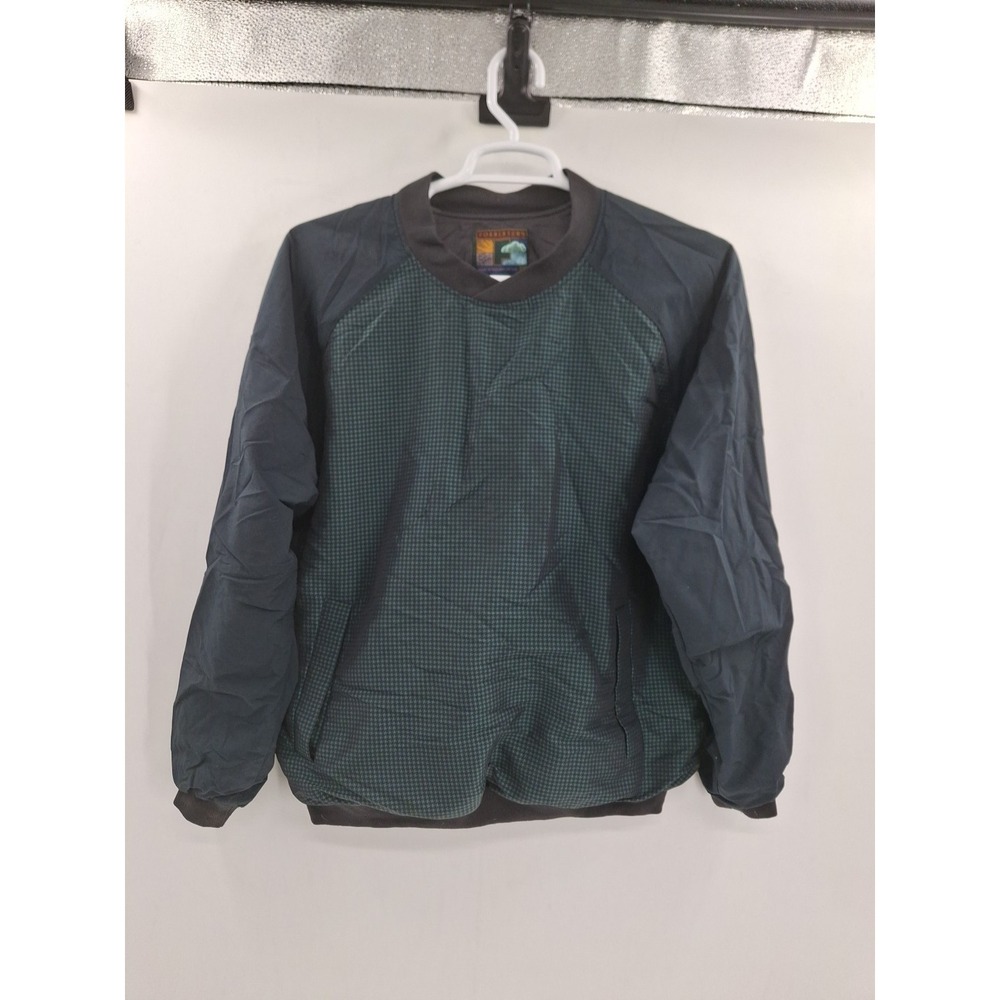 Forresters Outerwear Goretex Golf Jacket Men's Large Long Sleeve‎ Houndstooth